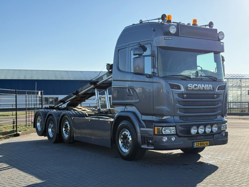 Camión multibasculante Scania R450 HANDGESCHAKELD, KABELSYSTEEM, ALCOA, LEATHER.