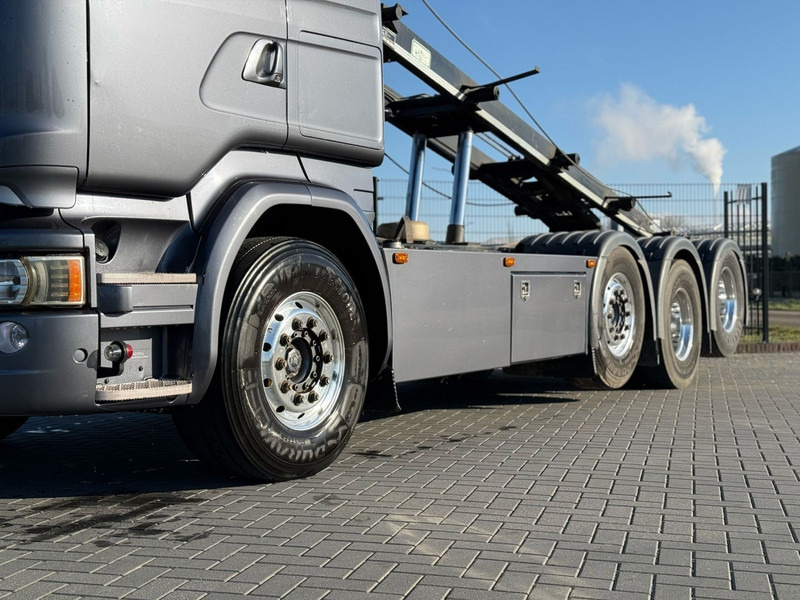 Camión multibasculante Scania R450 HANDGESCHAKELD, KABELSYSTEEM, ALCOA, LEATHER.