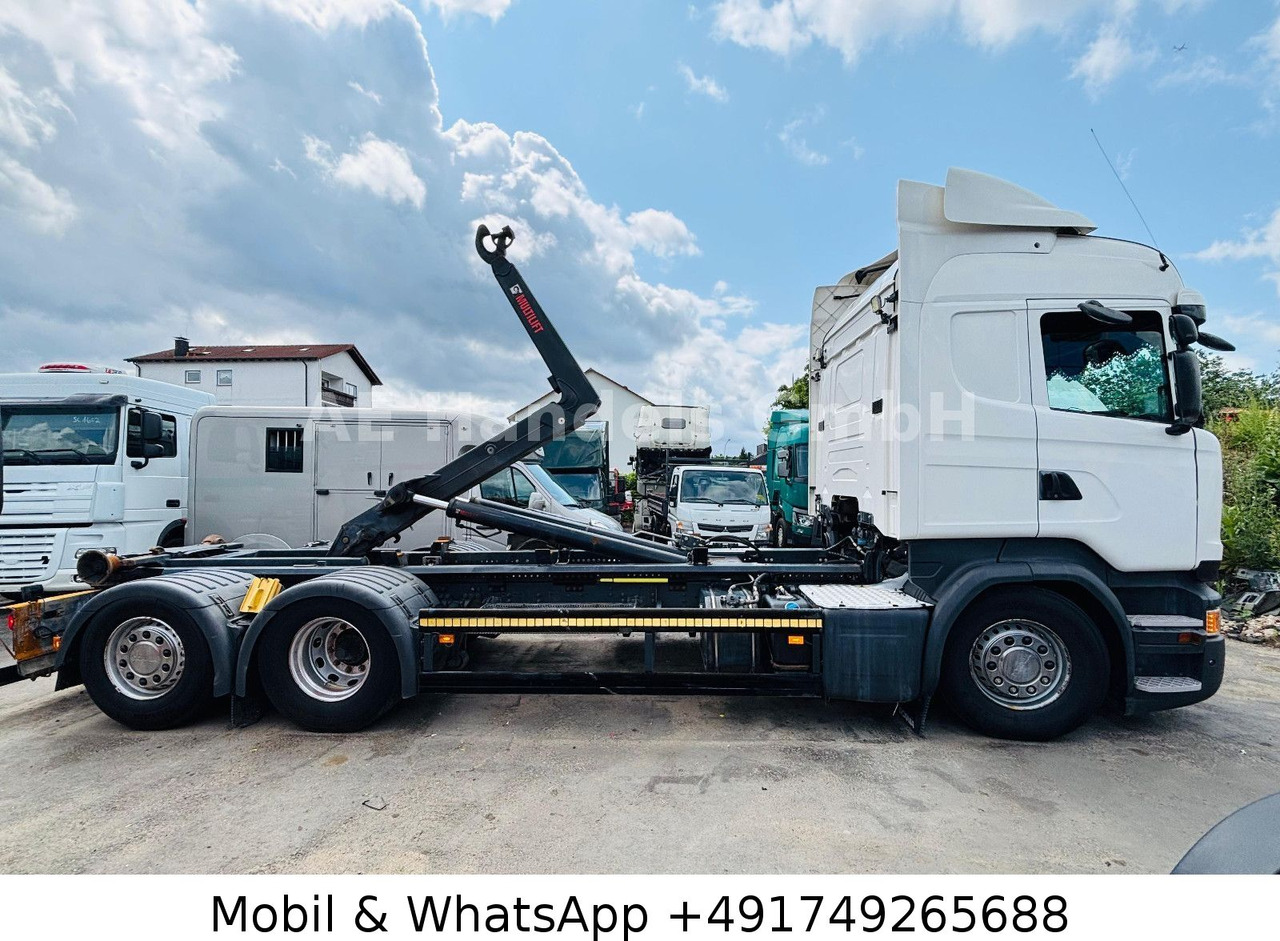 Camión multibasculante Scania R450 LL 6x2 *Retarder/Hiab-OPT20S59/Standklima