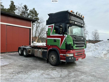 Camión multibasculante Scania R480CB6X4HNA hook truck