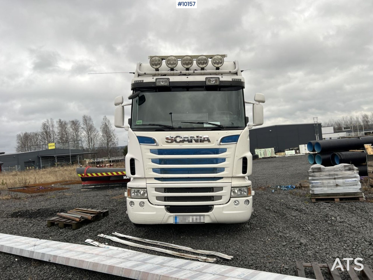 Camión multibasculante Scania R480 Hooklift truck