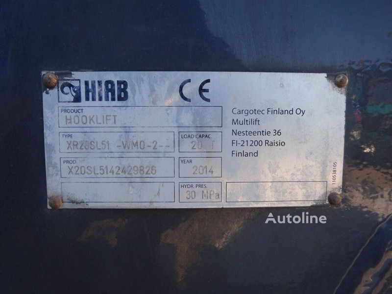 Camión multibasculante Scania R490 - Hook lift truck + crane 8x4