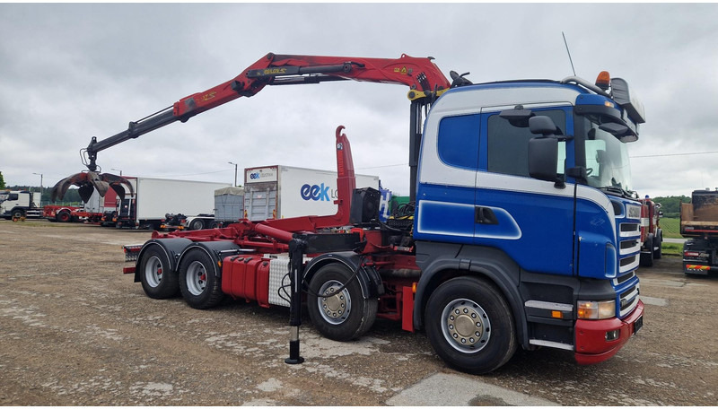 Camión multibasculante Scania R500 8X4 Epsilon E250Z95