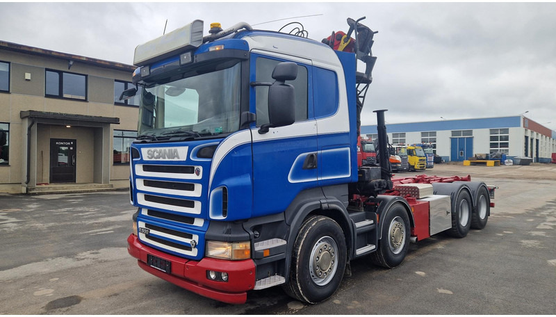 Camión multibasculante Scania R500 8X4 Epsilon E250Z95