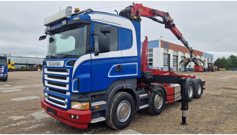 Camión multibasculante Scania R500 8X4 Epsilon E250Z95