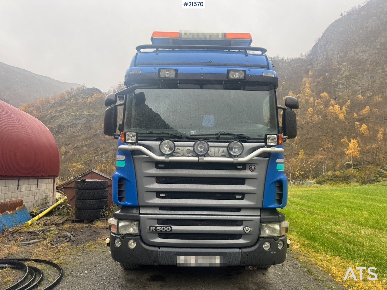 Camión multibasculante Scania R500 Krokbil m/ Kasse