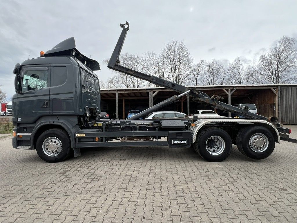 Camión multibasculante Scania R520 V8*Retarder*Meiller RK20.70*FUNK*Lift-Lenk*
