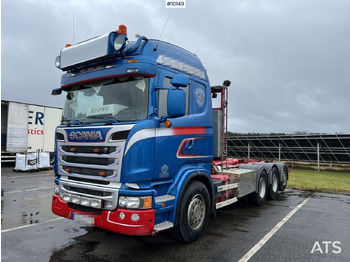 Camión multibasculante  Scania R560 Tridem Hooklift Truck