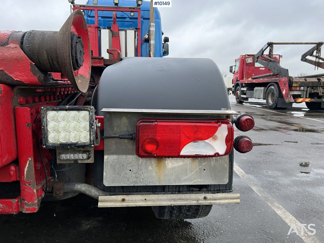 Camión multibasculante Scania R560 Tridem Hooklift Truck