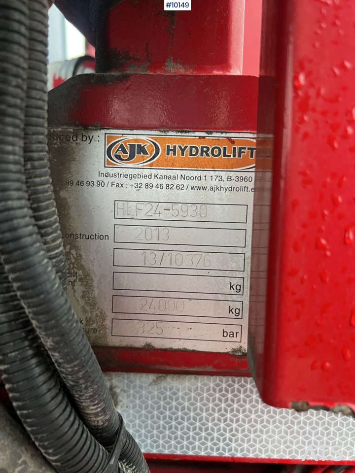 Camión multibasculante Scania R560 Tridem Hooklift Truck