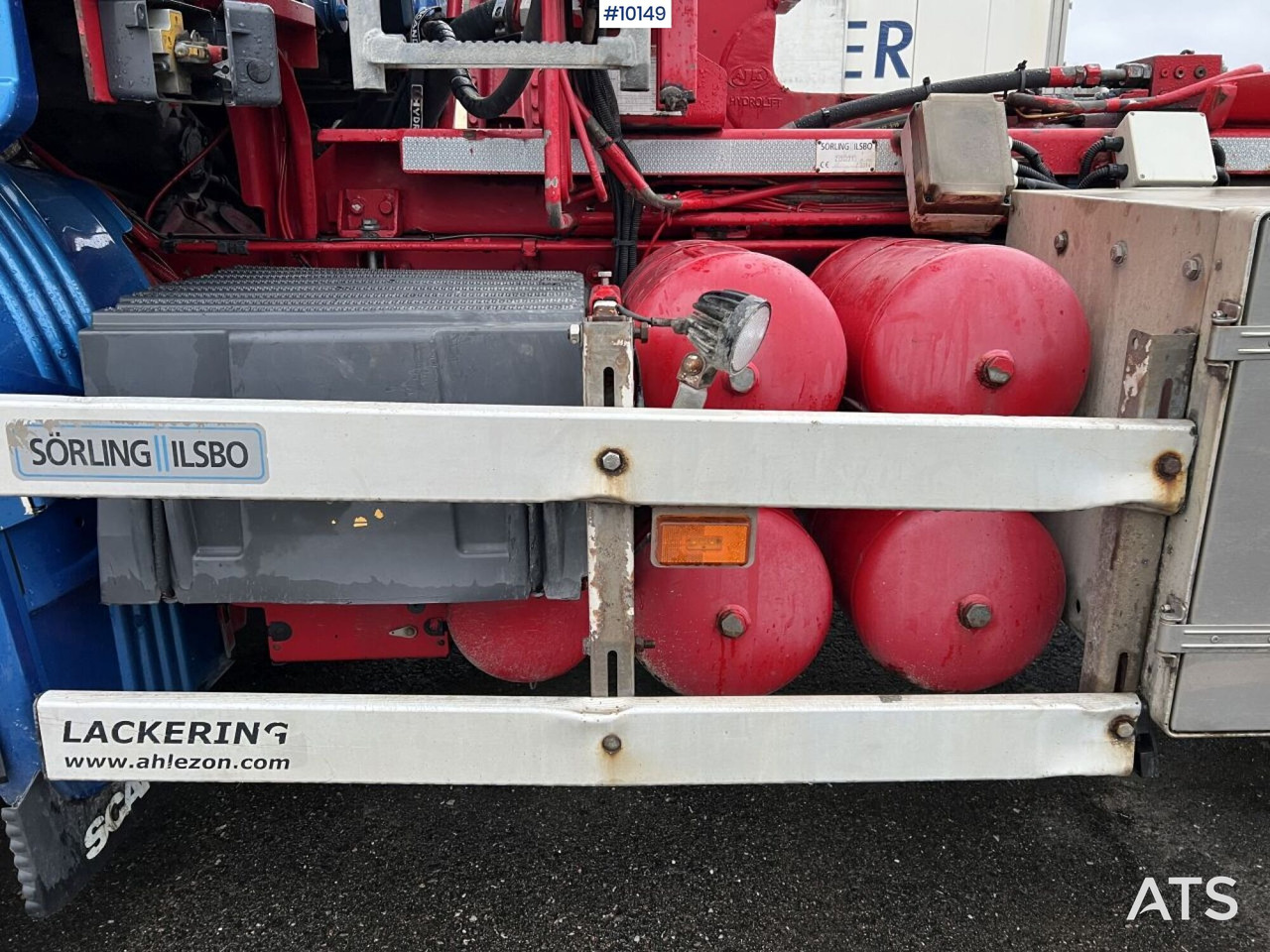 Camión multibasculante Scania R560 Tridem Hooklift Truck