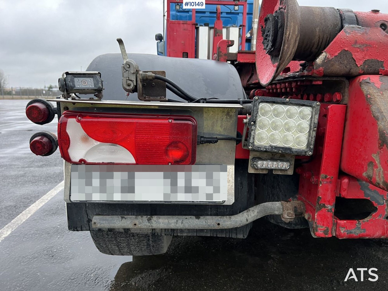 Camión multibasculante Scania R560 Tridem Hooklift Truck