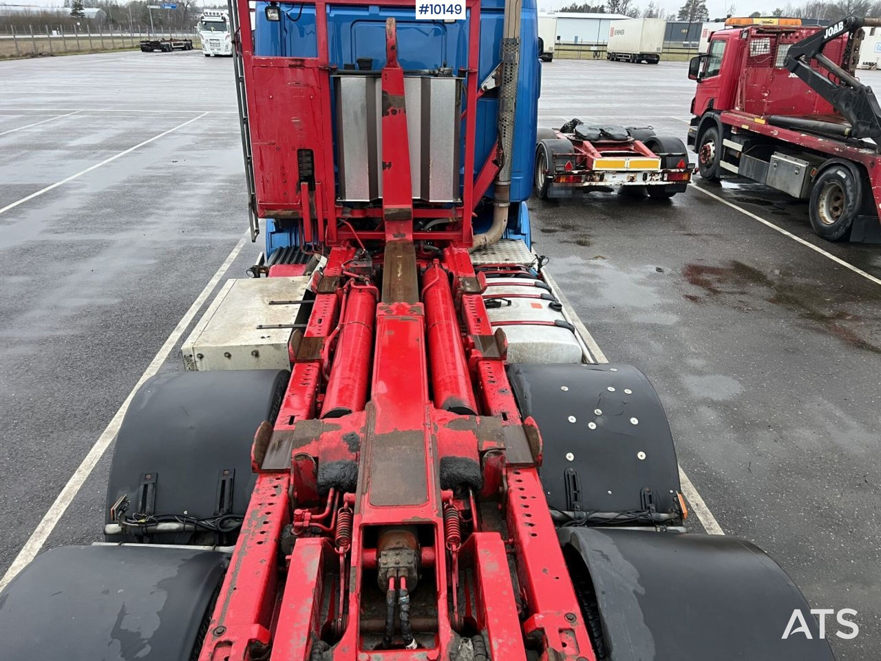 Camión multibasculante Scania R560 Tridem Hooklift Truck