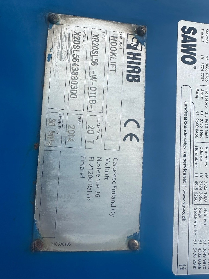 Camión multibasculante Scania R580 6x2*4