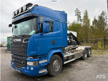 Camión multibasculante  Scania R580 Hook truck