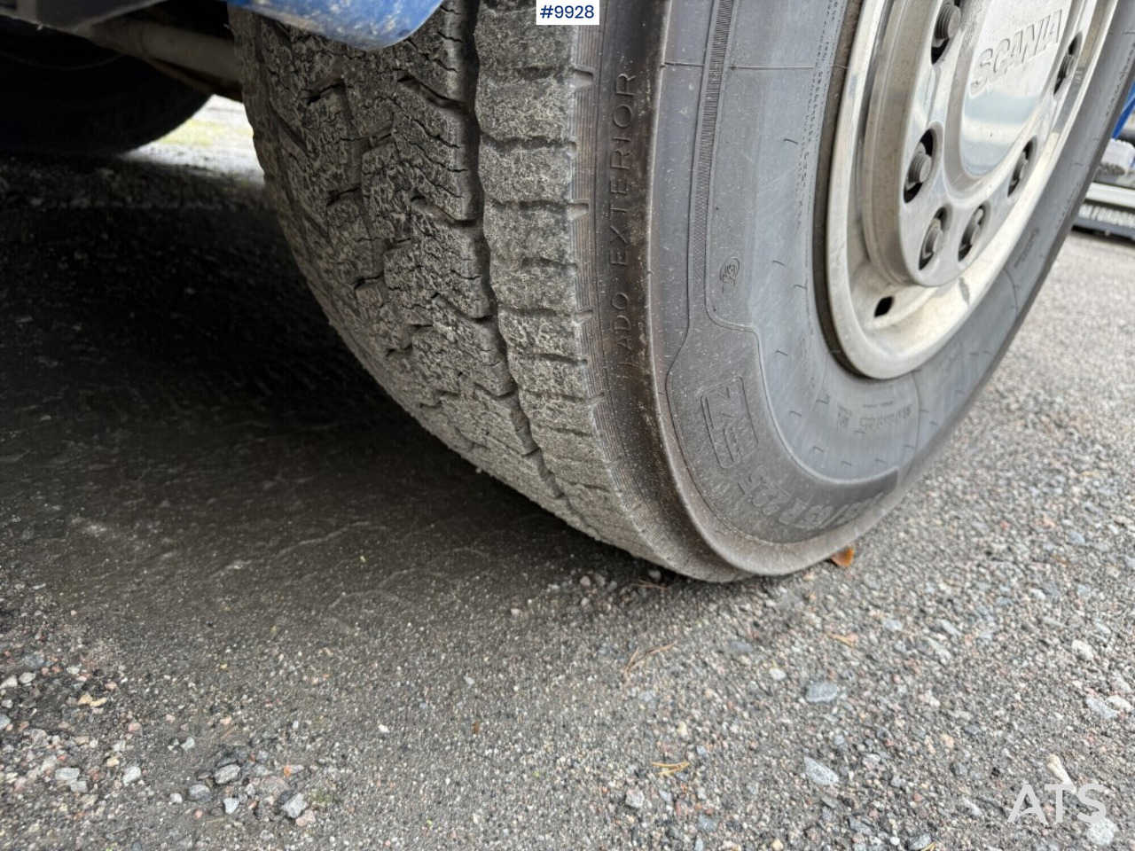 Camión multibasculante Scania R580 Hook truck