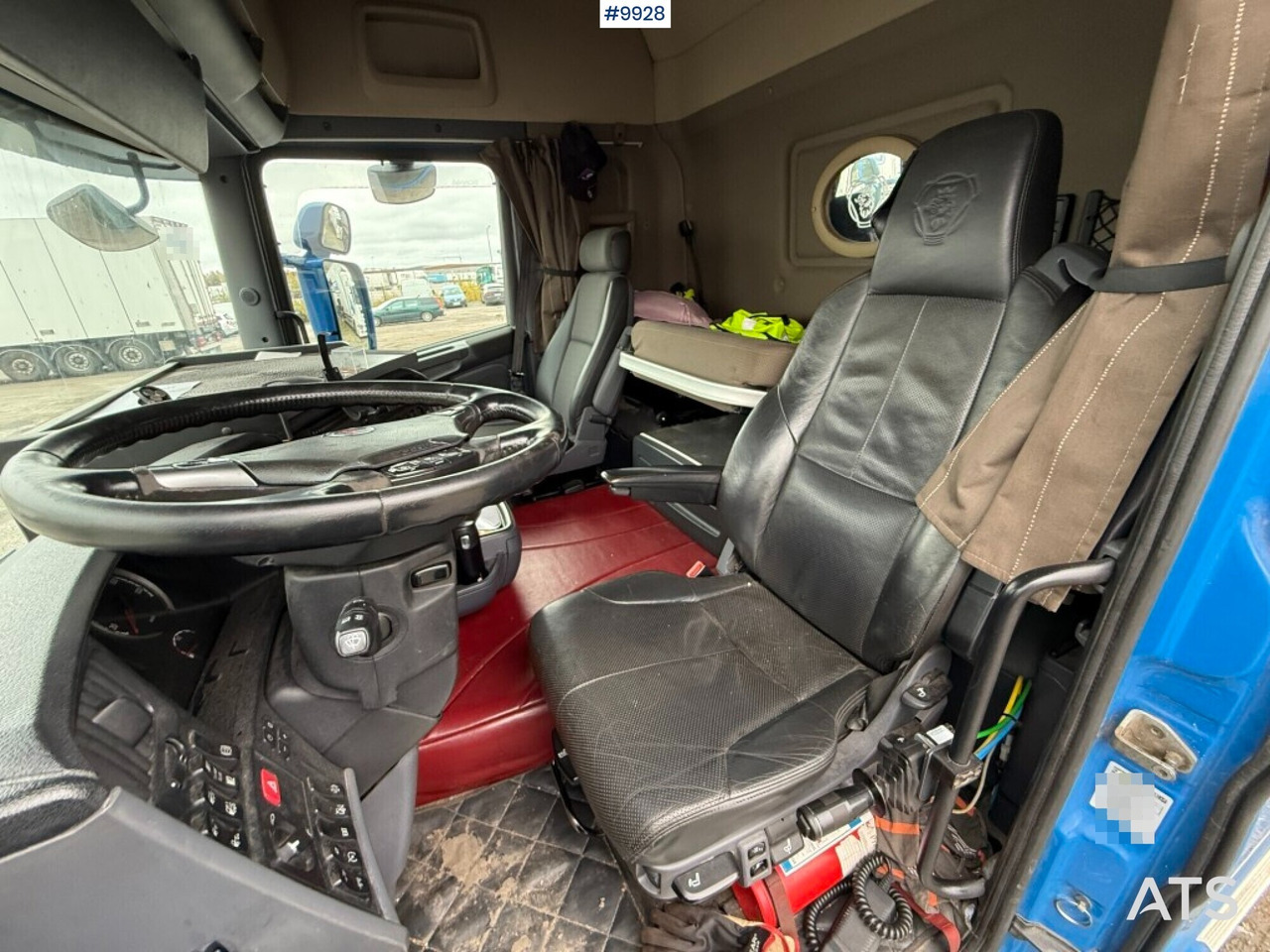 Camión multibasculante Scania R580 Hook truck