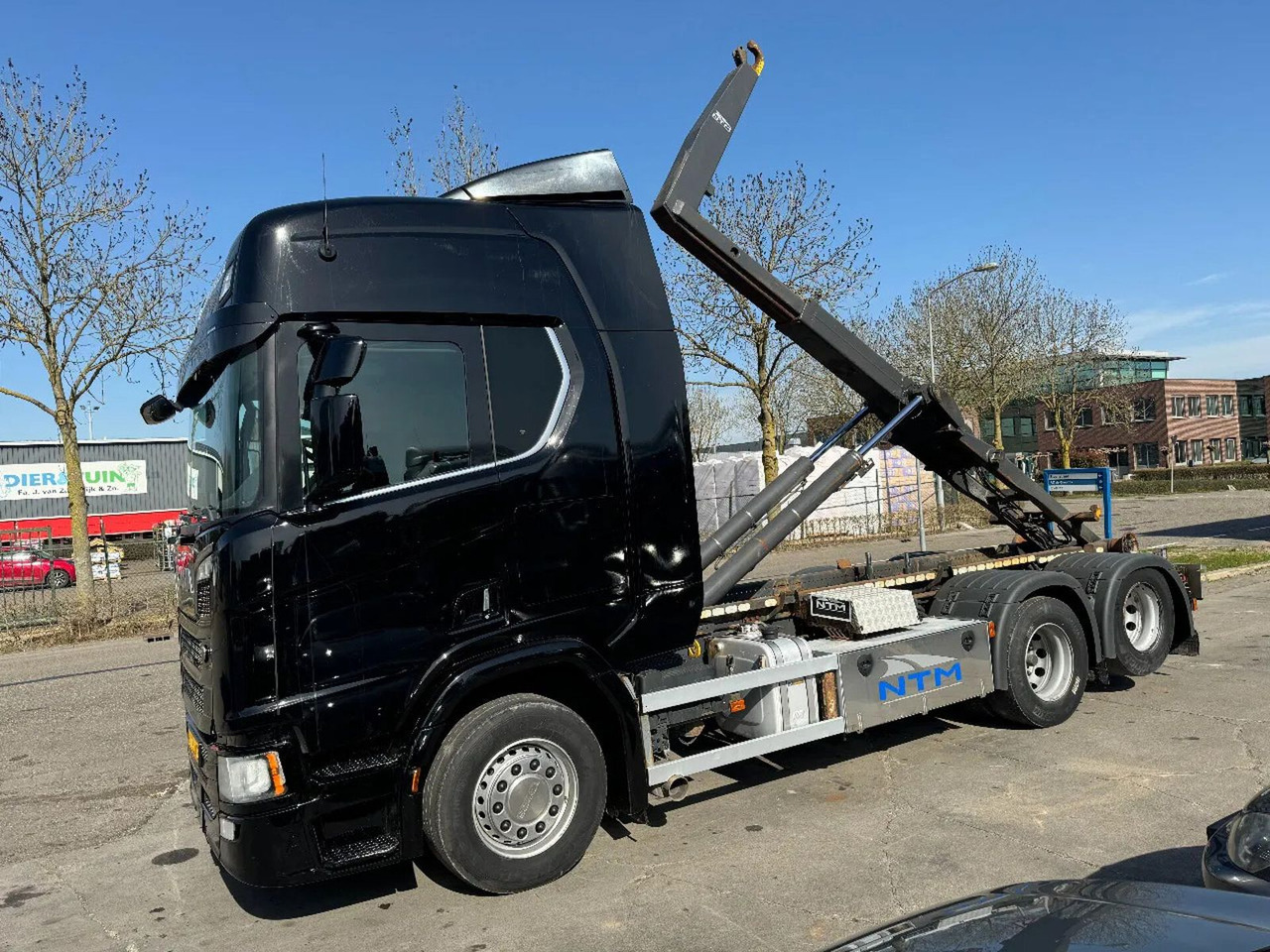 Camión multibasculante Scania R580 V8 6X2 VDL HOOK 20T RETARDER EURO 6 2 UNITS