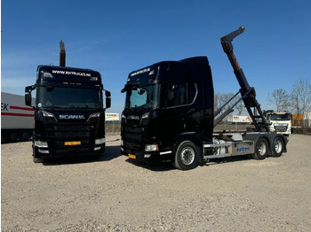 Camión multibasculante  Scania R580 V8 NGS 6X2 EURO 6 VDL 20T HOOK
