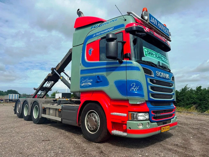 Camión multibasculante Scania R580 V8 hoglift. Air / Air suspension.