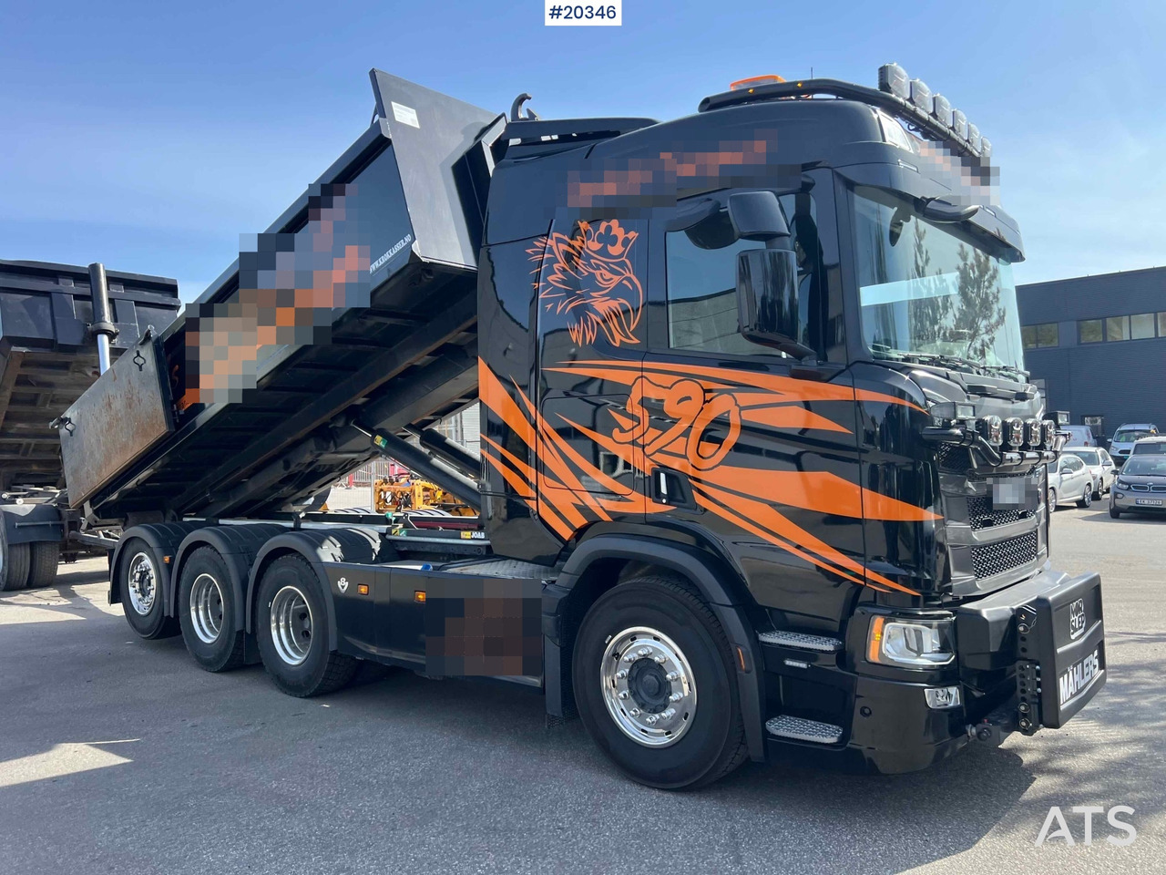 Camión multibasculante Scania R590