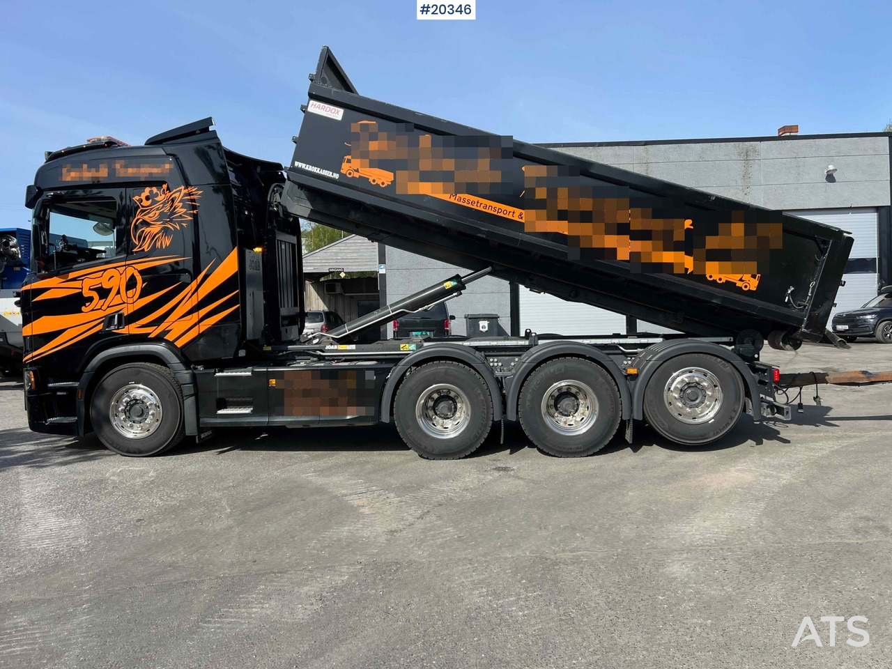 Camión multibasculante Scania R590