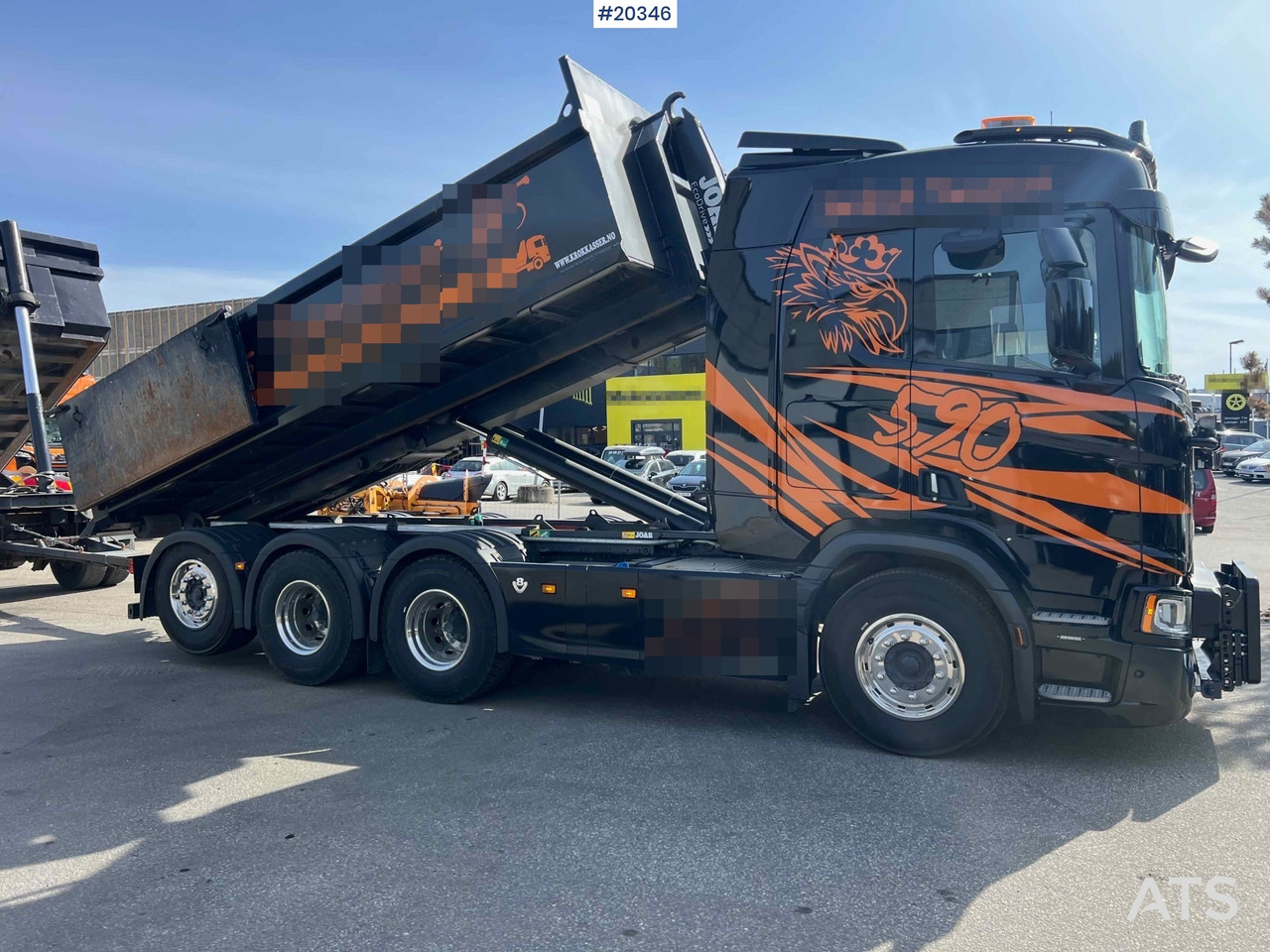 Camión multibasculante Scania R590