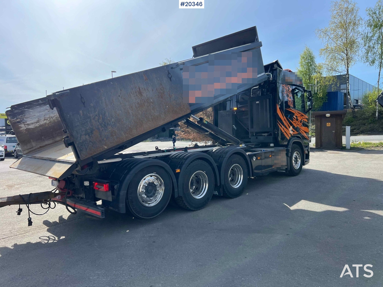 Camión multibasculante Scania R590