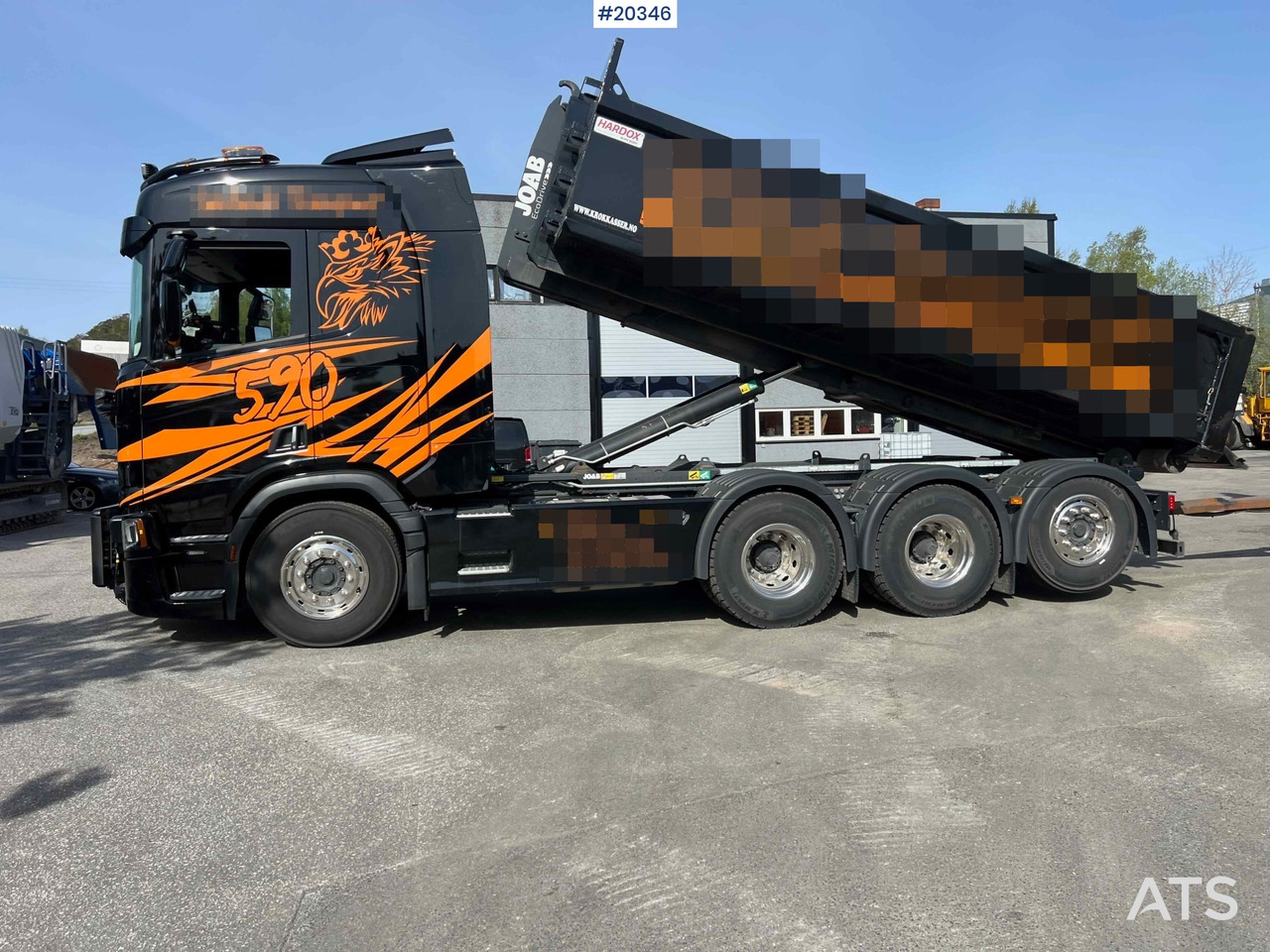 Camión multibasculante Scania R590