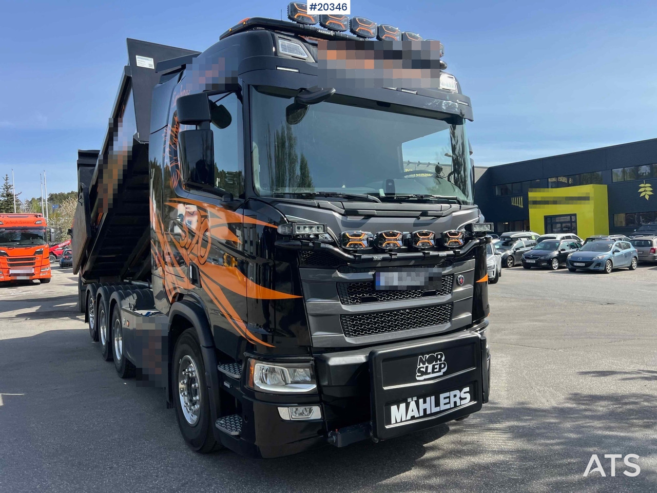Camión multibasculante Scania R590