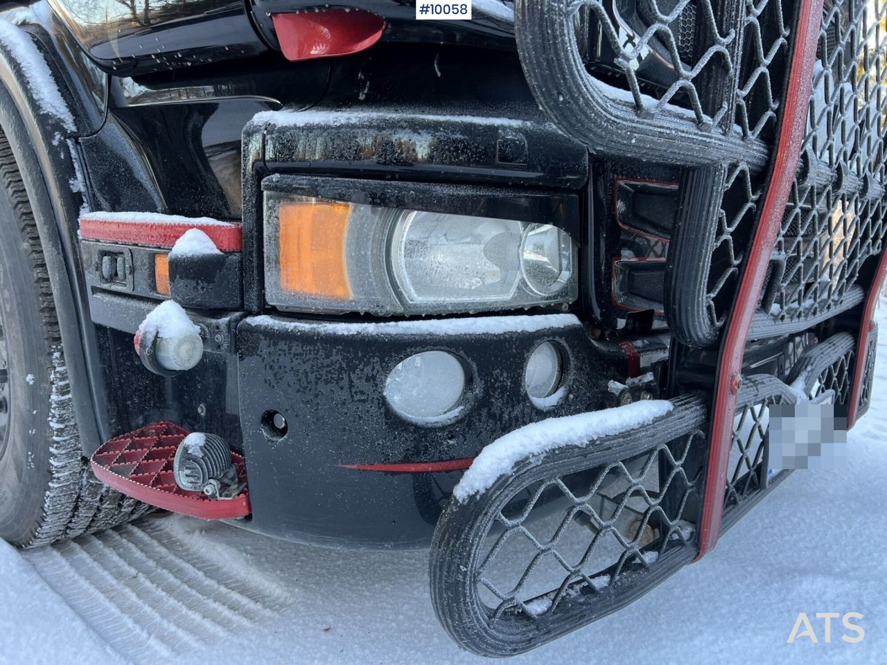 Camión multibasculante Scania R730 Hooklift truck with double flatbed