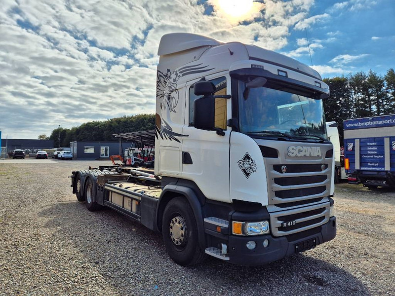 Camión multibasculante Scania R 410 6x2/4 // Hook // Kroghejs