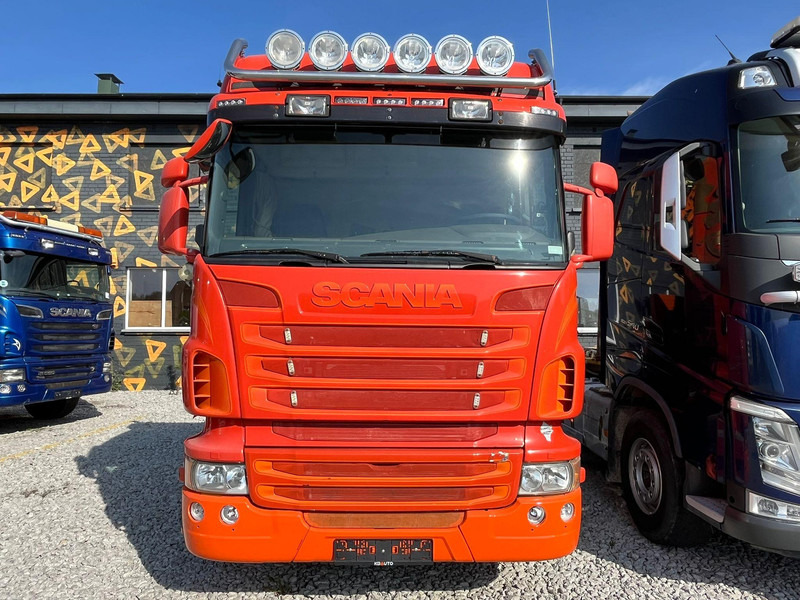 Camión multibasculante Scania R 480 8X4*4 HIAB 288E-6 HIPRO / HOOK LIFT JOAB L 17 ton L=5200 mm