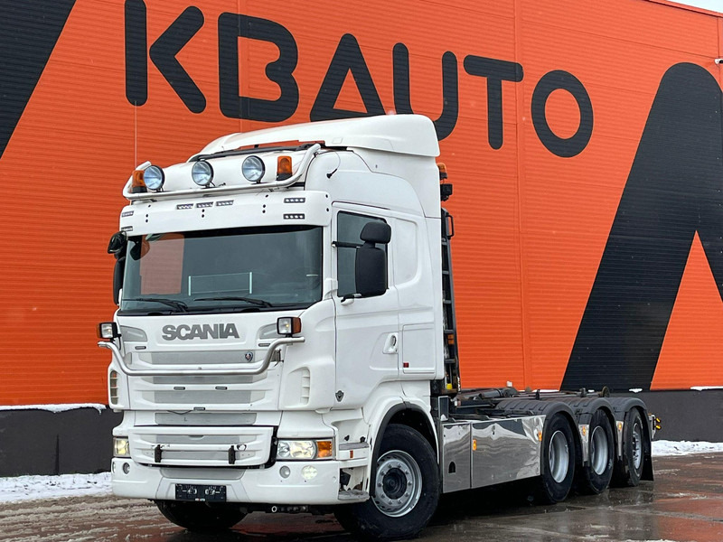 Camión multibasculante Scania R 560 8x4*4 JOAB 24 ton / L=5750 mm