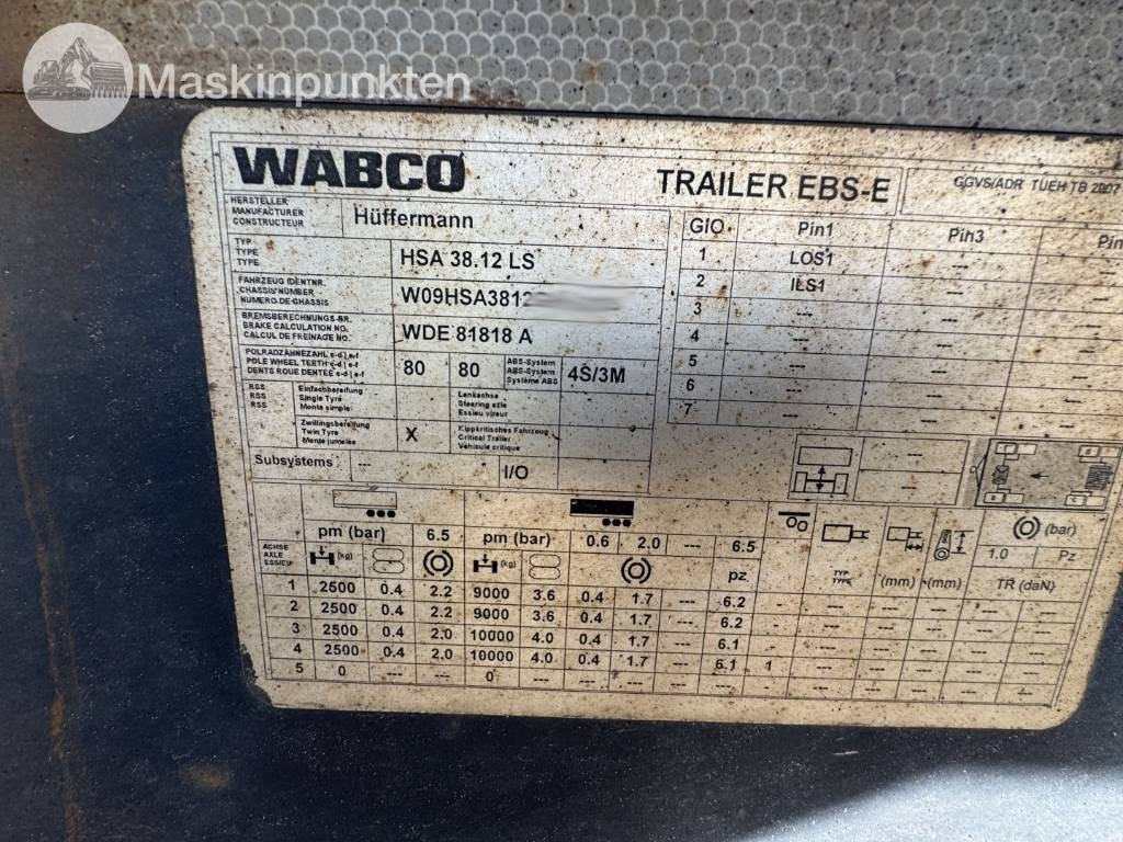 Camión multibasculante Scania R 580 EKIPAGE