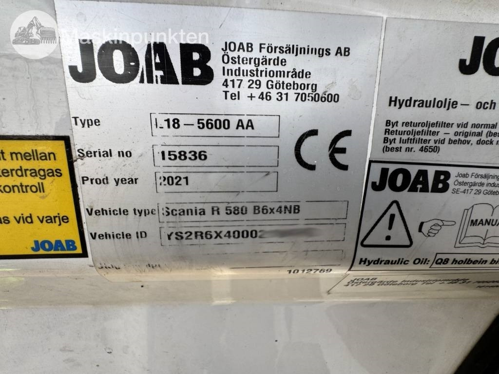 Camión multibasculante Scania R 580 EKIPAGE