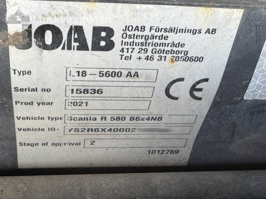 Camión multibasculante Scania R 580 EKIPAGE