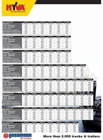 Camión multibasculante T26-55-S Abrollanlage