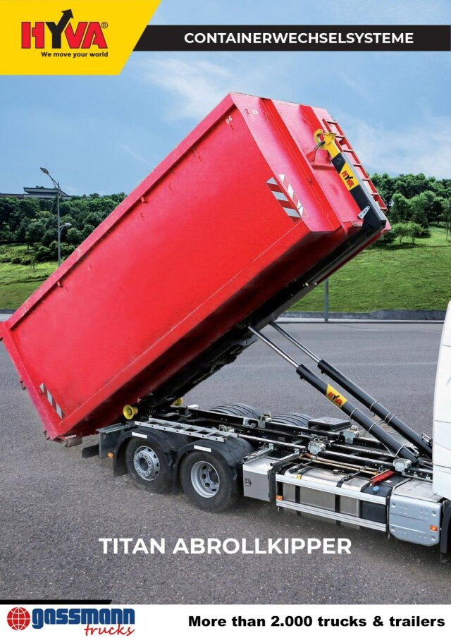 Camión multibasculante Titan 22-60-S Abrollanlage