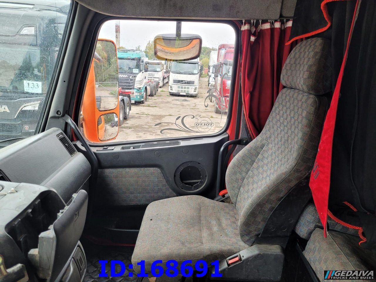 Camión multibasculante VOLVO FH12 380HP 6x2 10tyre Hook Tipper