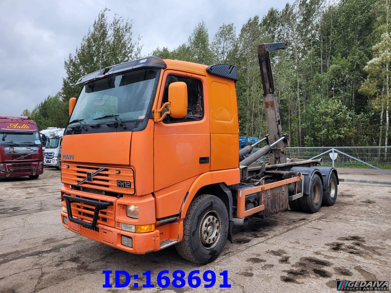 Camión multibasculante VOLVO FH12 380HP 6x2 10tyre Hook Tipper