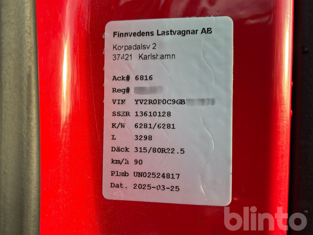 Camión multibasculante VOLVO FH16 750