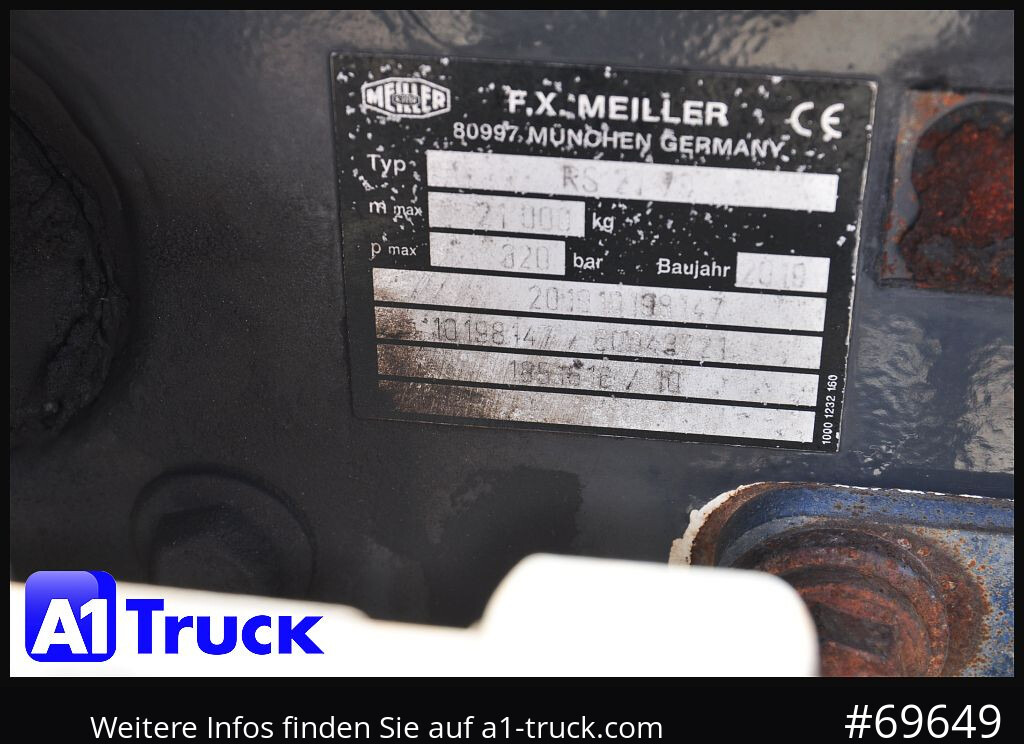 Camión multibasculante VOLVO FH 460 XL, RS 21.70 Funk, Navi Safety