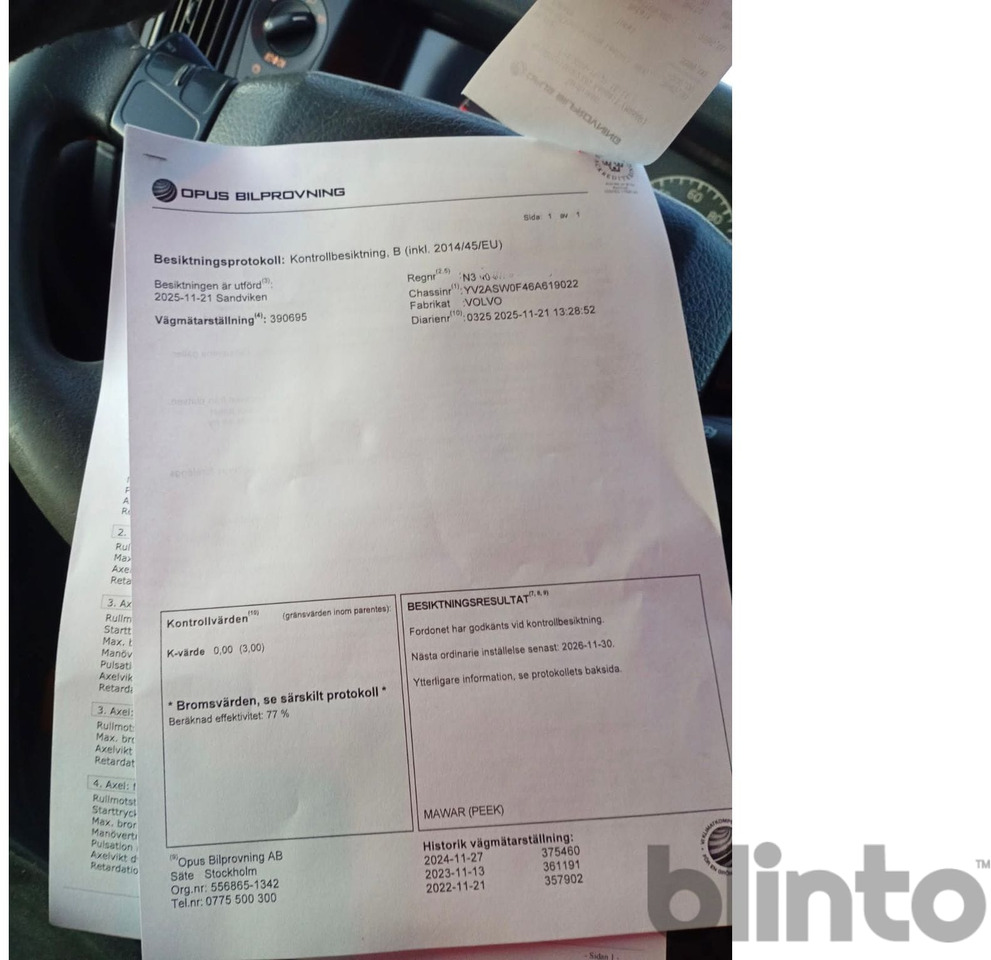 Camión multibasculante VOLVO FH 480 8*2