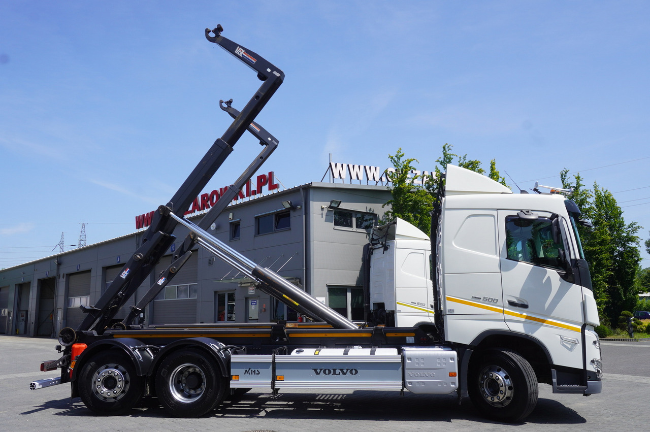 Camión multibasculante VOLVO FH 500 / VDL hooklift 21 tons / 2022 / steering 3d axle / 2 units