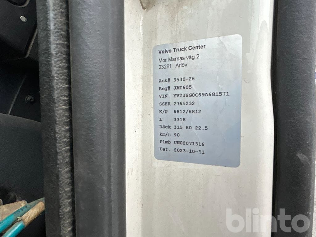 Camión multibasculante VOLVO FM 400 6X2