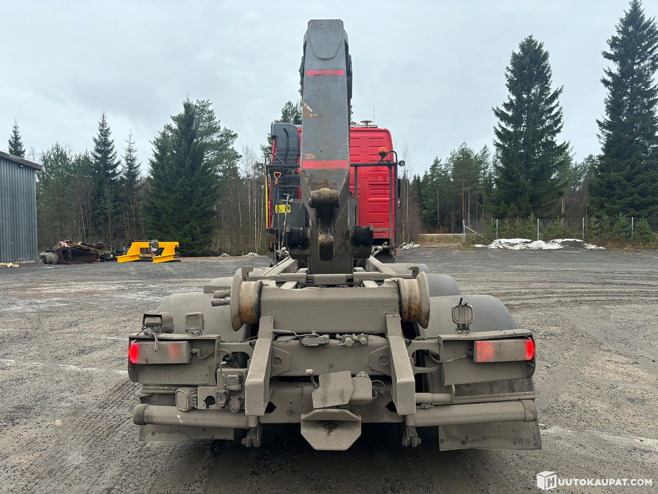 Camión multibasculante Volvo FH16 hooklift truck. 2010, Kalajoki
