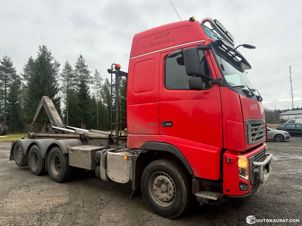 Camión multibasculante Volvo FH16 hooklift truck. 2010, Kalajoki