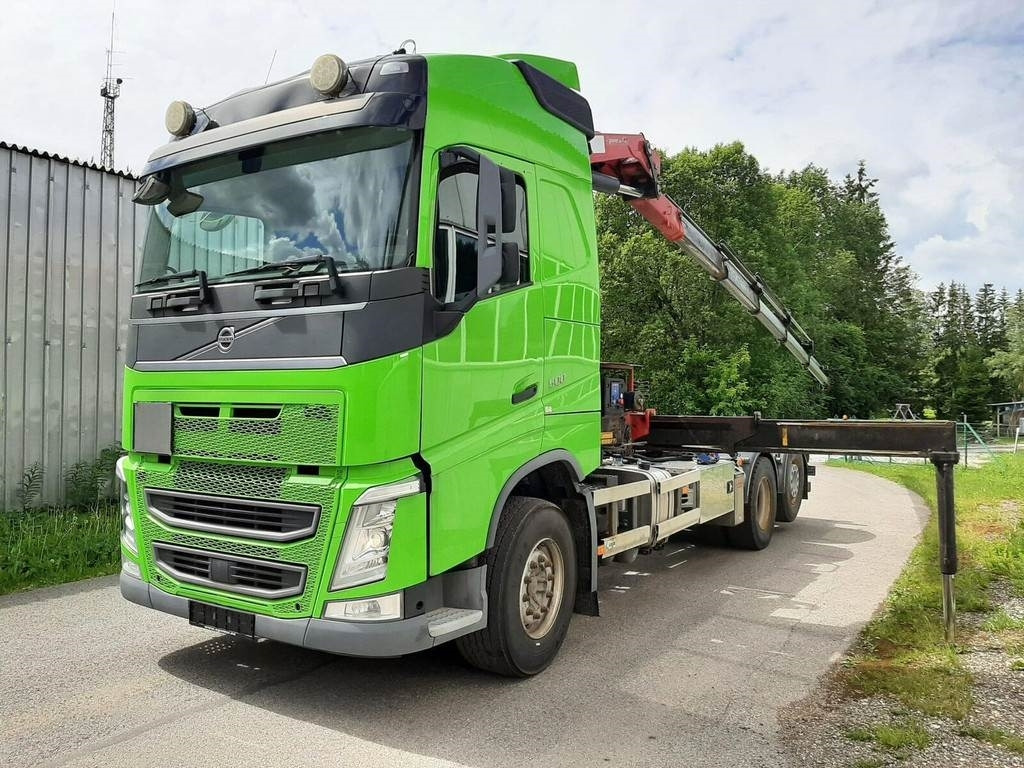 Camión multibasculante Volvo FH500 6X2 PALIFT + HMF 2120 K5