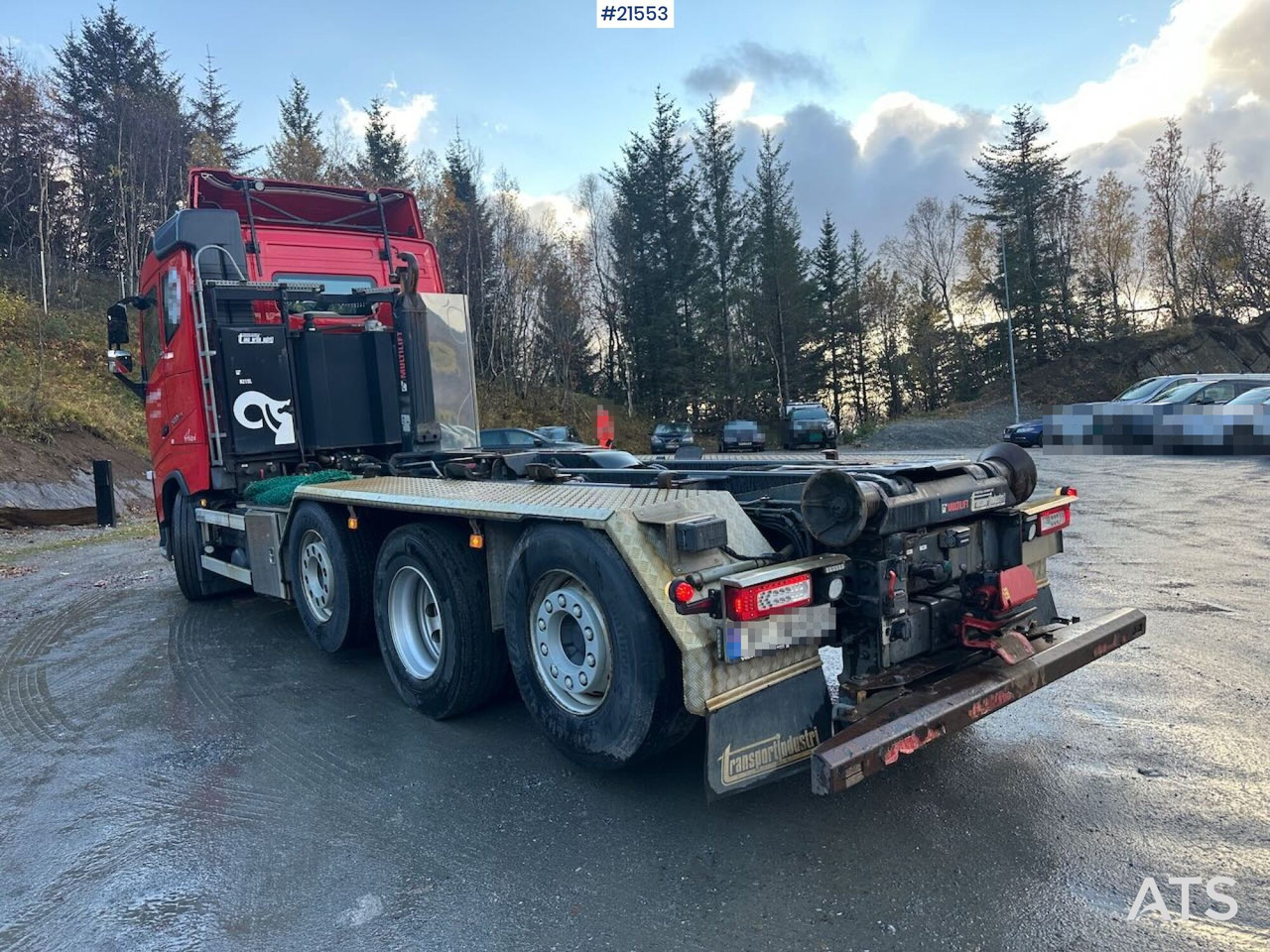 Camión multibasculante Volvo FH500 krokbil 8x2 m/ 21 t krok.